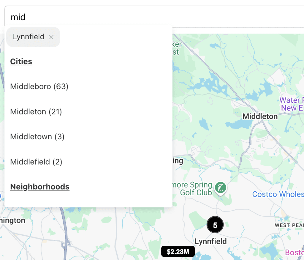 City Search on Joe's Homes